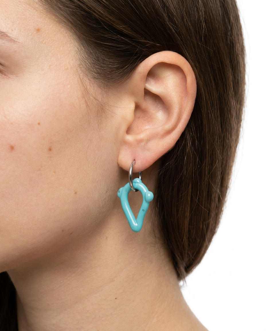 Drop Turquoise Charm